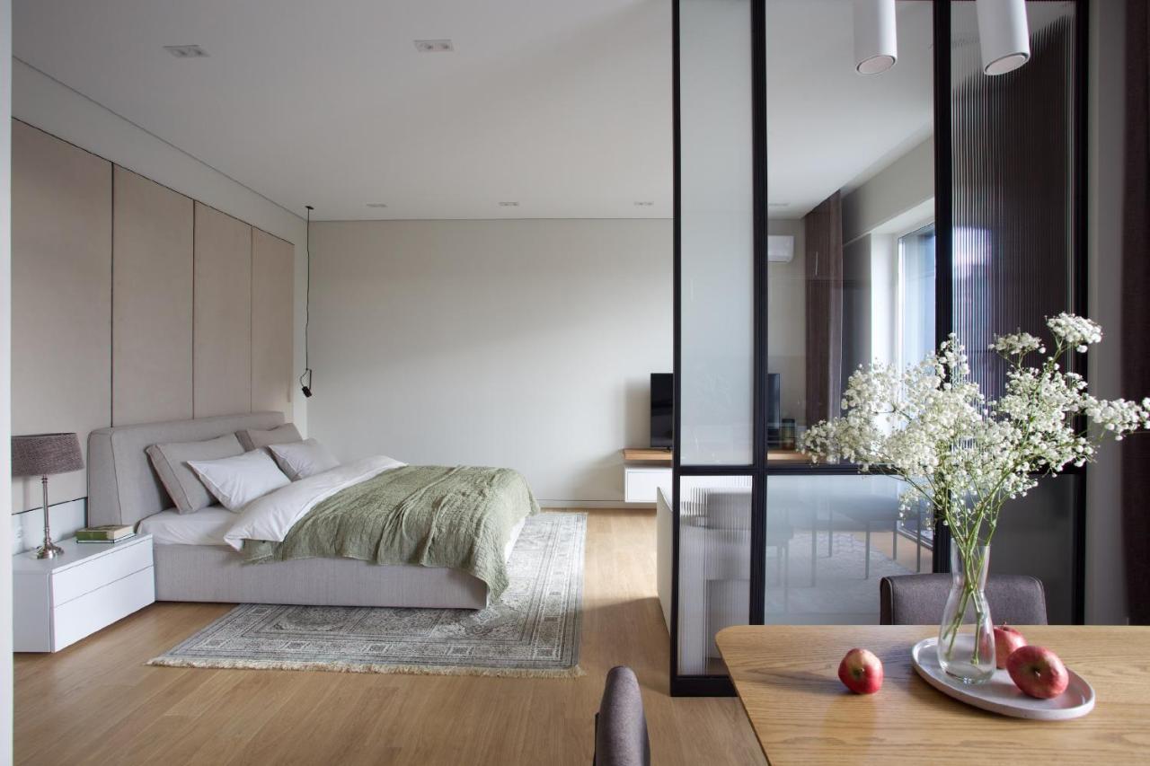 Lovely Uncle Botanical Gardens Studio W Balcony 基輔 外观 照片